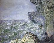 Claude Monet The Sea at Fecamp Spain oil painting artist